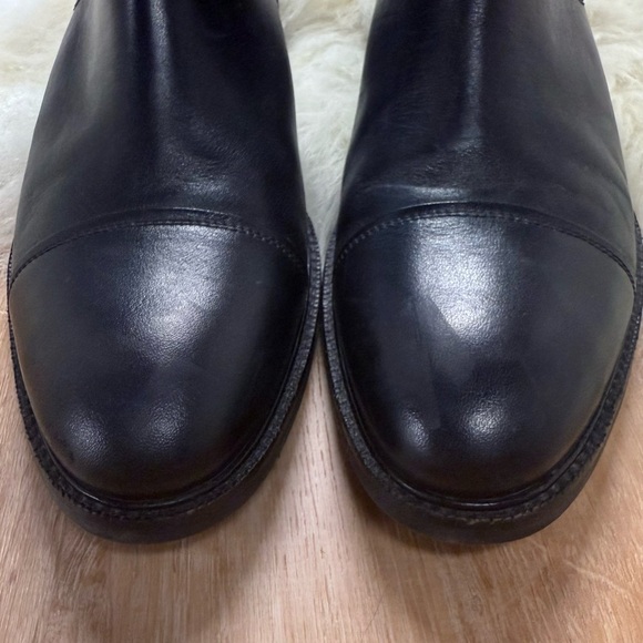 Cole Haan Men's Black Conway Waterproof Leather Cap-Toe Chelsea Boots Size 10.5 - Picture 6 of 9